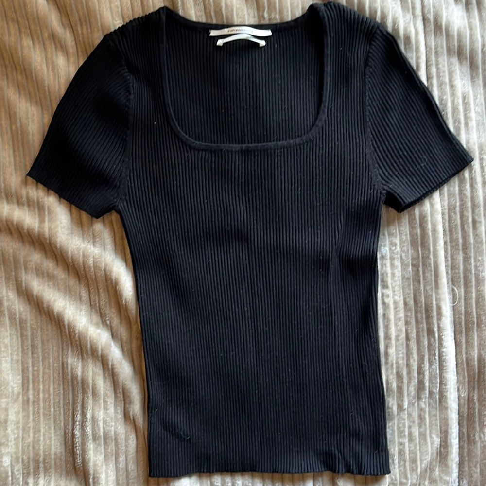 Anthropologie small black shirt